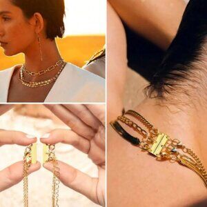 Magnetic Necklace Layering Tool (fit up to 3 necklaces)